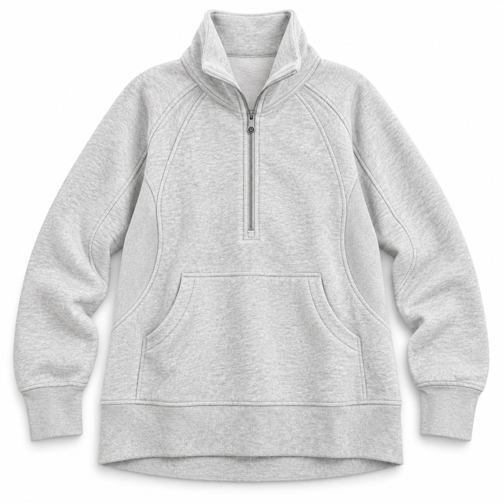 Lululemon Scuba Oversized Funnel-Neck Half Zip, Long, HCUG, NWT, Size M/L